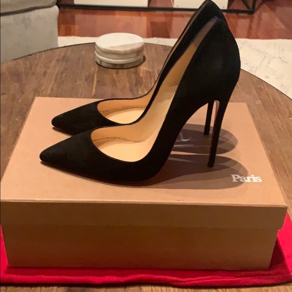 ❌ SOLD ❌ BLACK SUEDE “SO KATE” 120mm PUMP - Picture 2 of 6